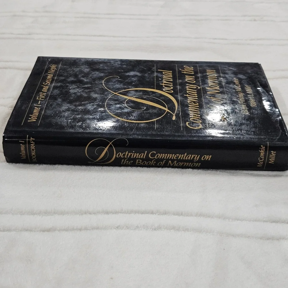 SIGNED COPY Doctrinal Commentary Book of Mormon Volume 1 First and Second‎ Nephi